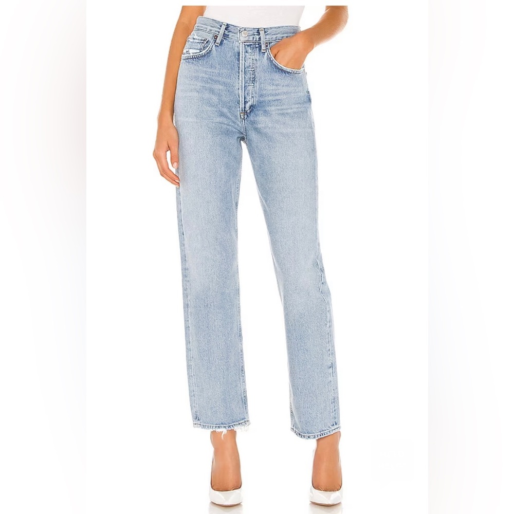 AGOLDE 90s crop jeans